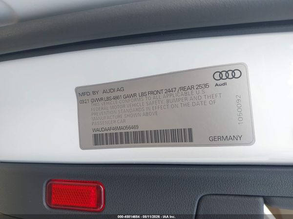 2021 AUDI A4