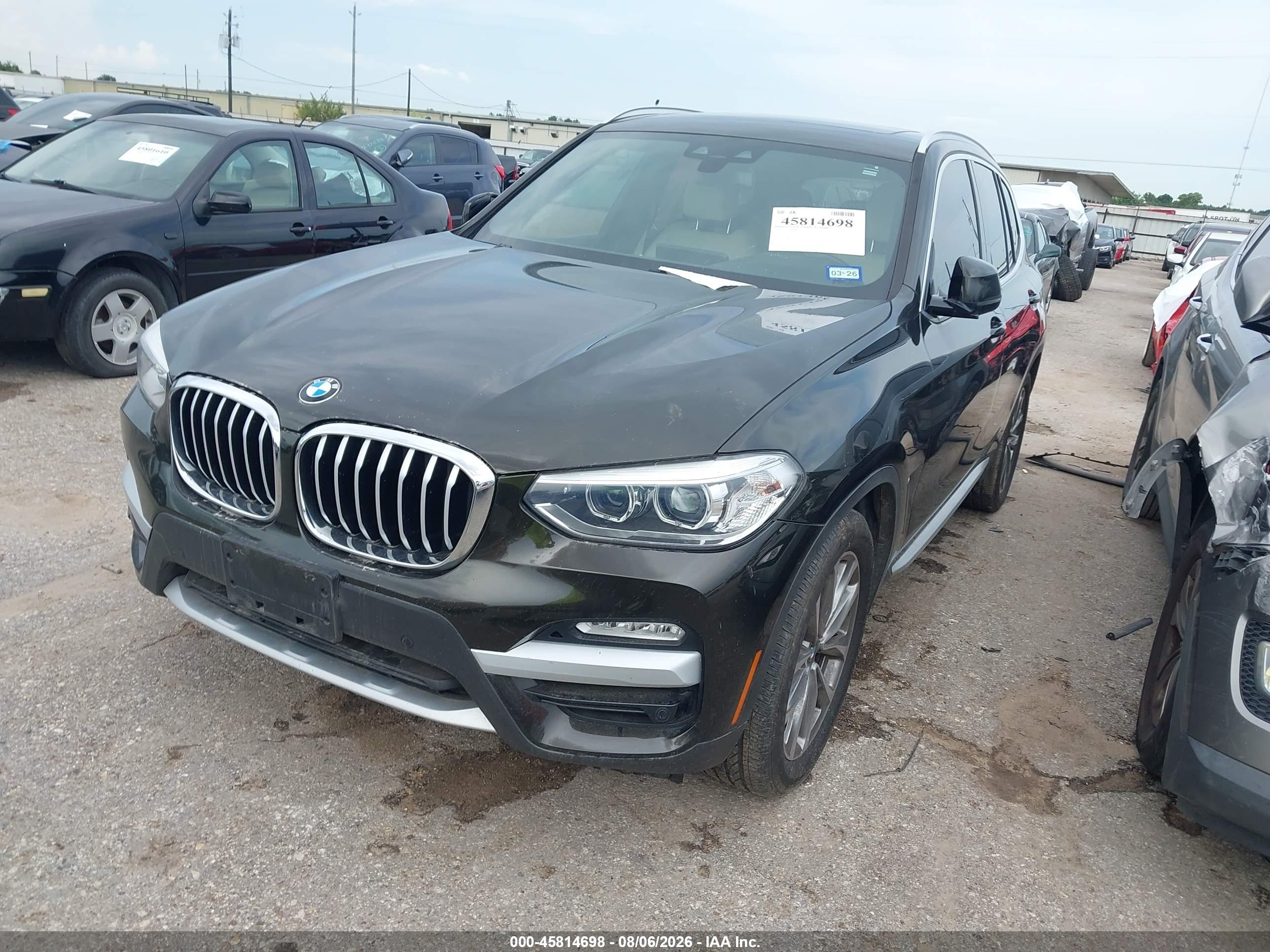 2019 BMW X3 SDRIVE30I