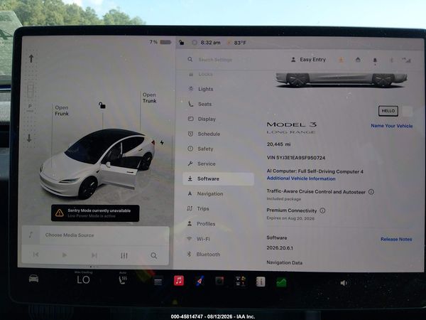 2025 TESLA MODEL 3