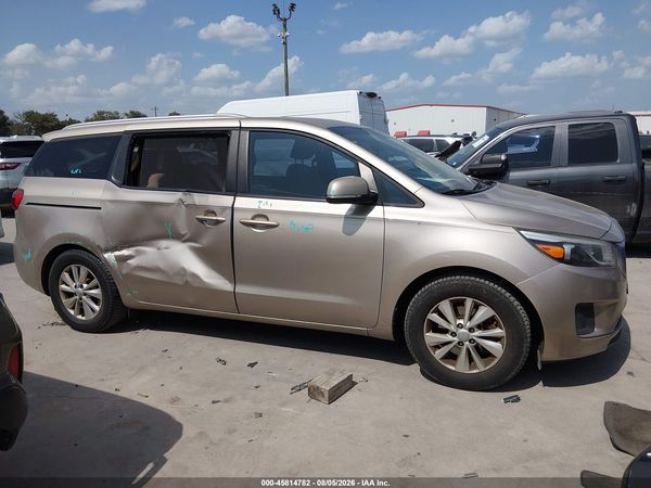 2016 KIA SEDONA LX
