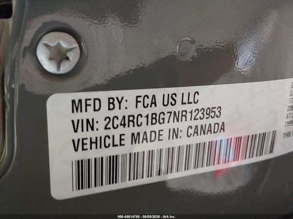 2022 CHRYSLER PACIFICA TOURING L