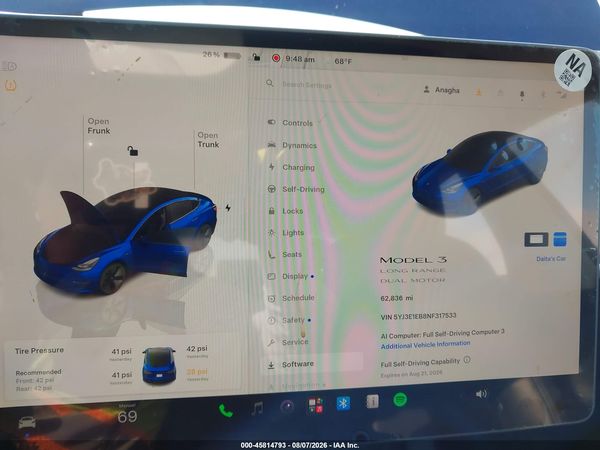 2022 TESLA MODEL 3
