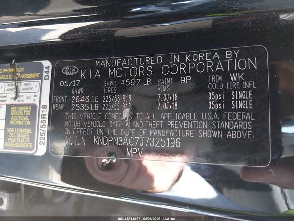 2018 KIA SPORTAGE EX