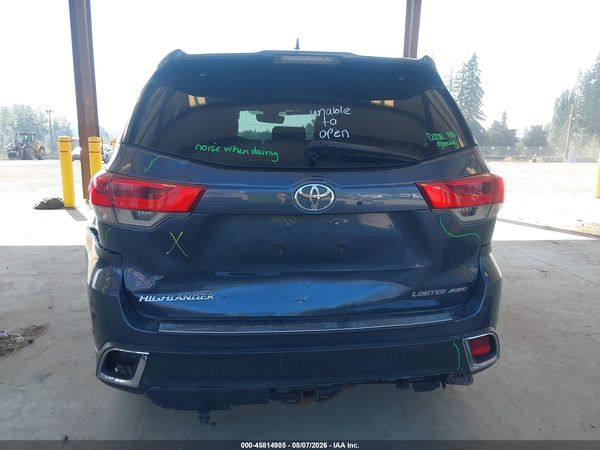 2018 TOYOTA HIGHLANDER LIMITED