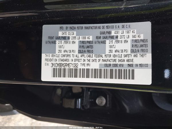 2024 MAZDA CX-30 2.5 S SELECT SPORT