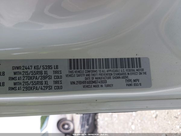 2021 RAM PROMASTER CITY TRADESMAN