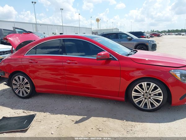 2018 MERCEDES-BENZ CLA 250 CLA250