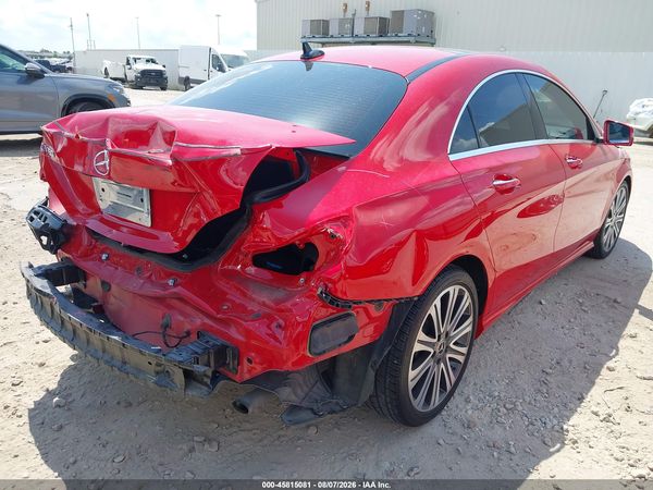 2018 MERCEDES-BENZ CLA 250 CLA250