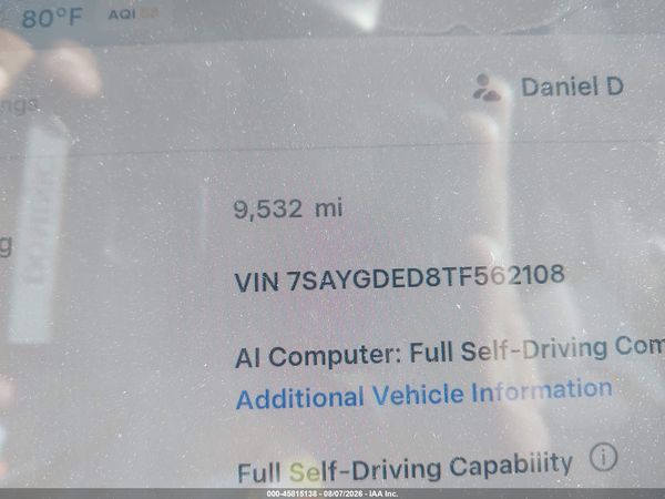 2026 TESLA MODEL Y