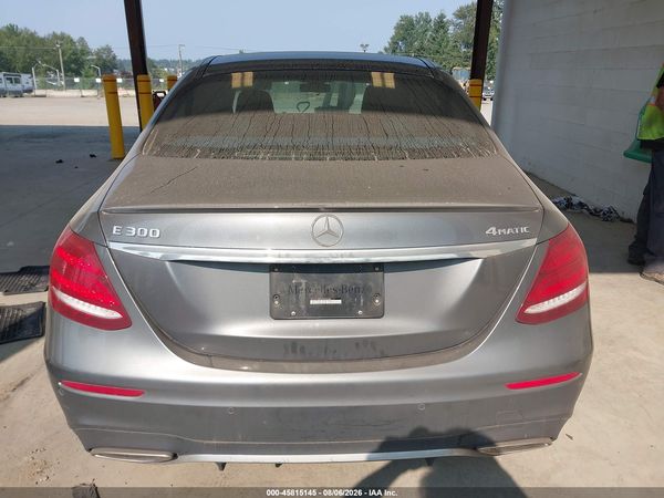 2018 MERCEDES-BENZ E 300 4MATIC