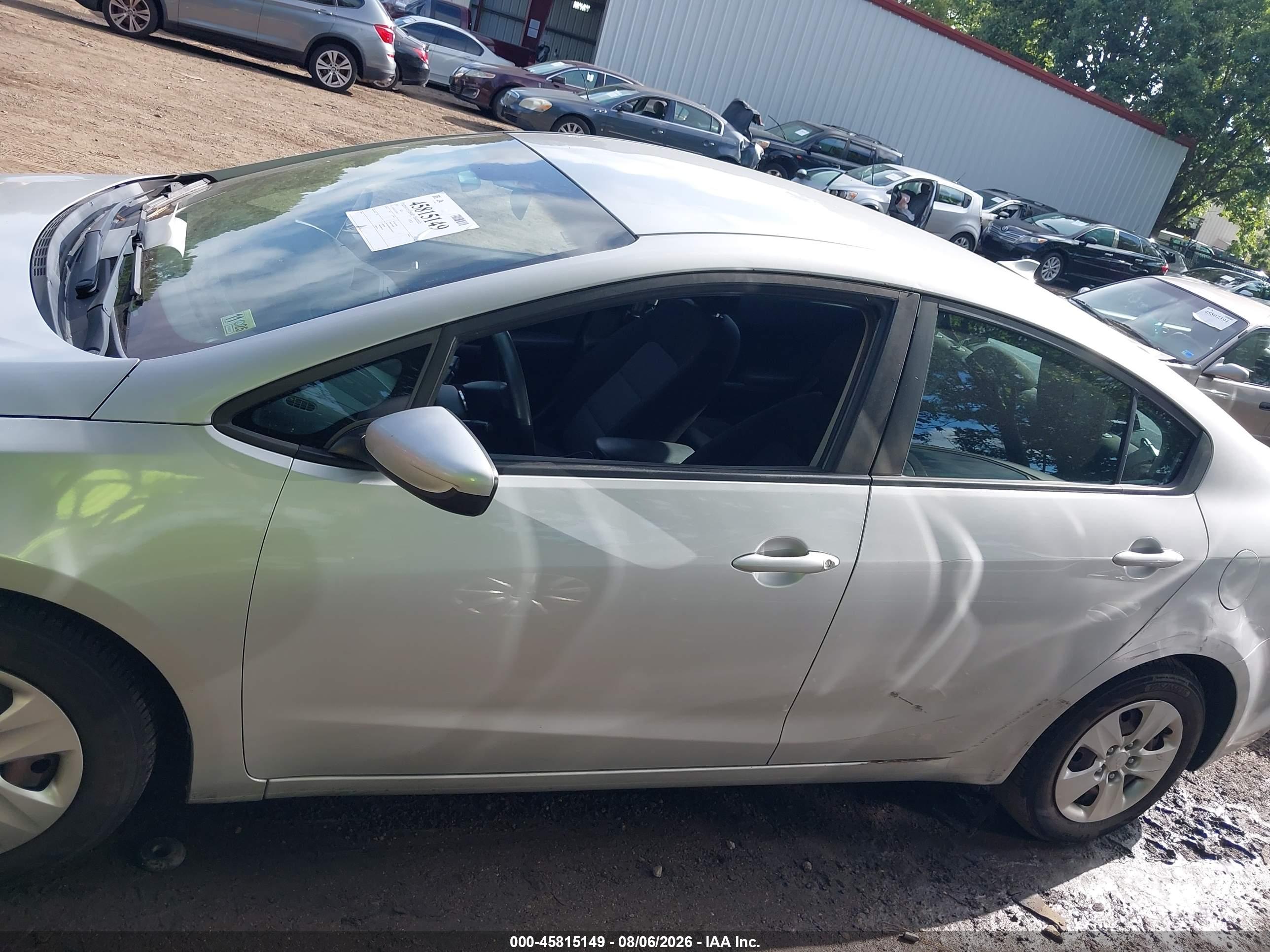 2018 KIA FORTE LX
