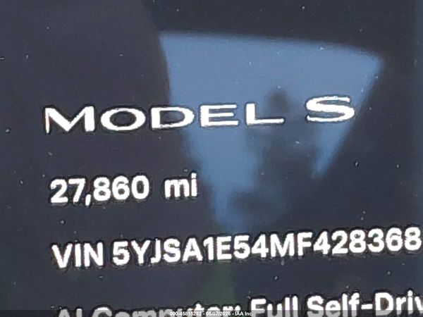 2021 TESLA MODEL S