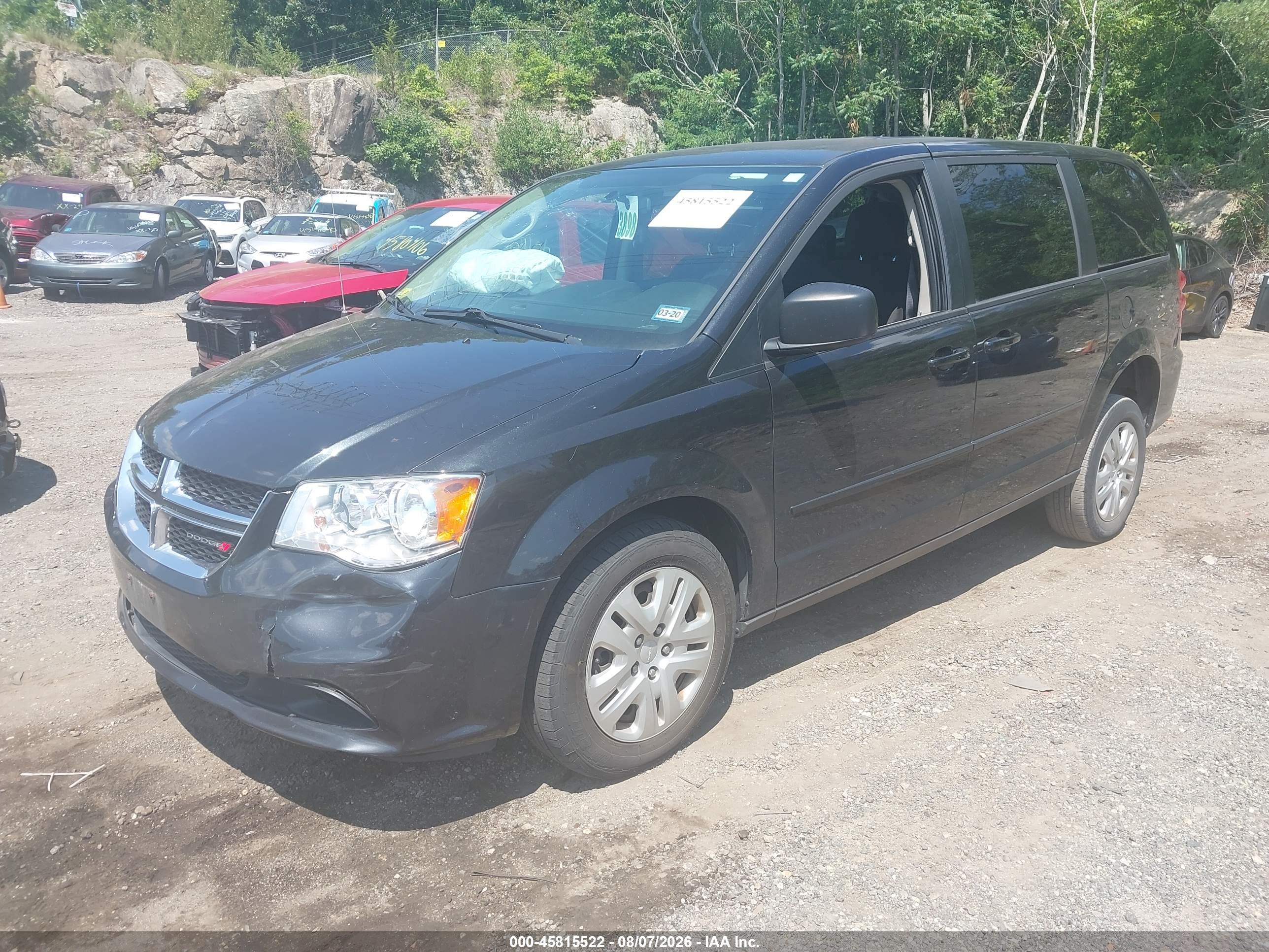 2017 DODGE GRAND CARAVAN SE — I2
