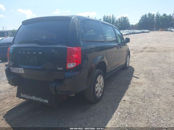 2017 DODGE GRAND CARAVAN SE — I6