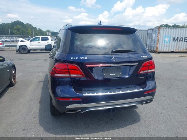 2016 MERCEDES-BENZ GLE 350 4MATIC