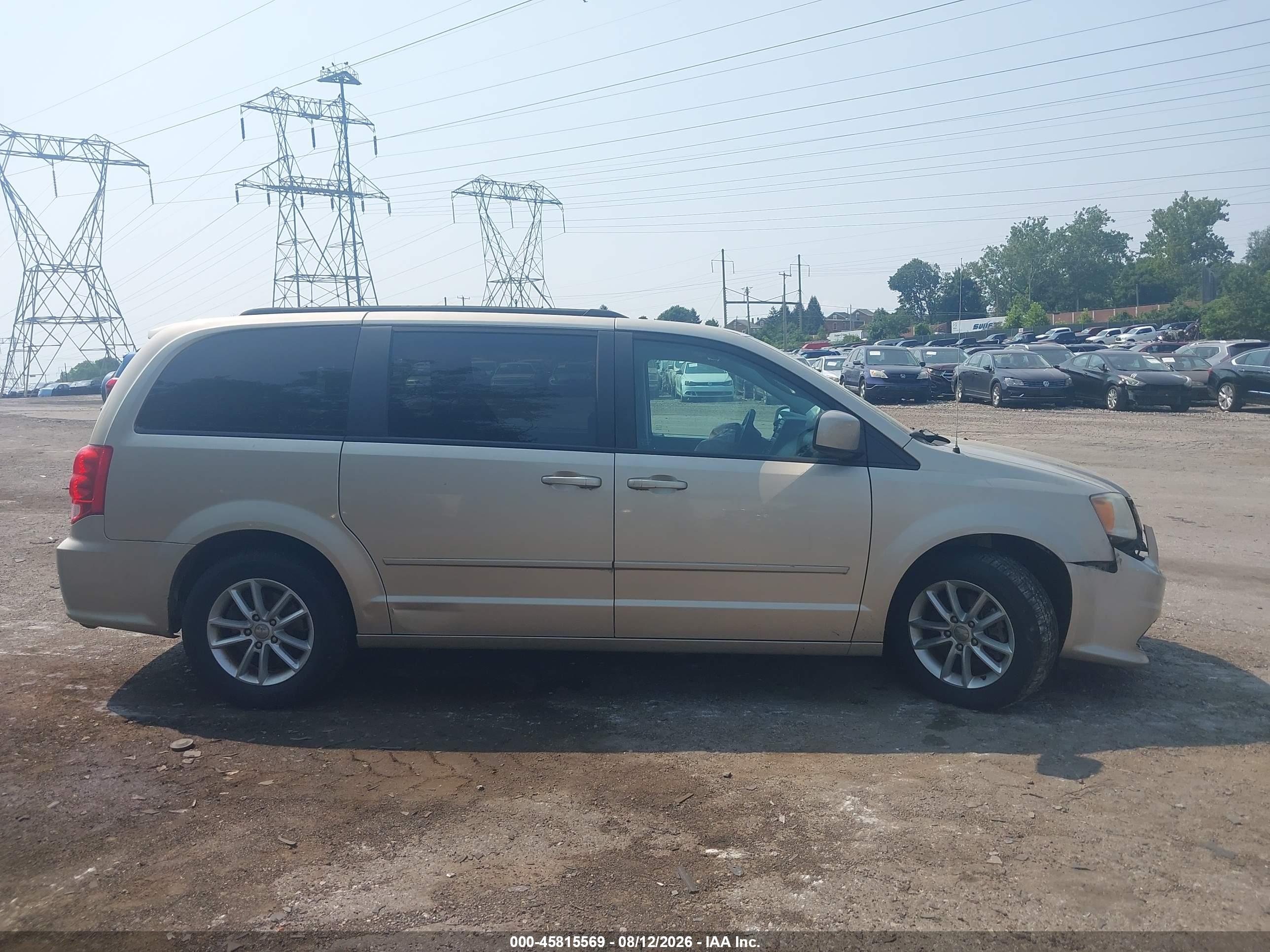 2013 DODGE GRAND CARAVAN SXT