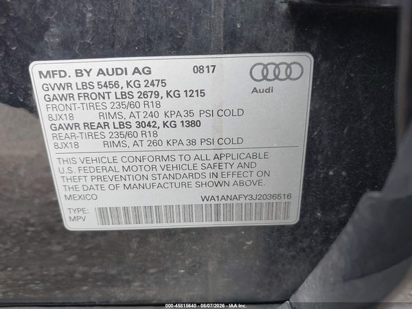 2018 AUDI Q5