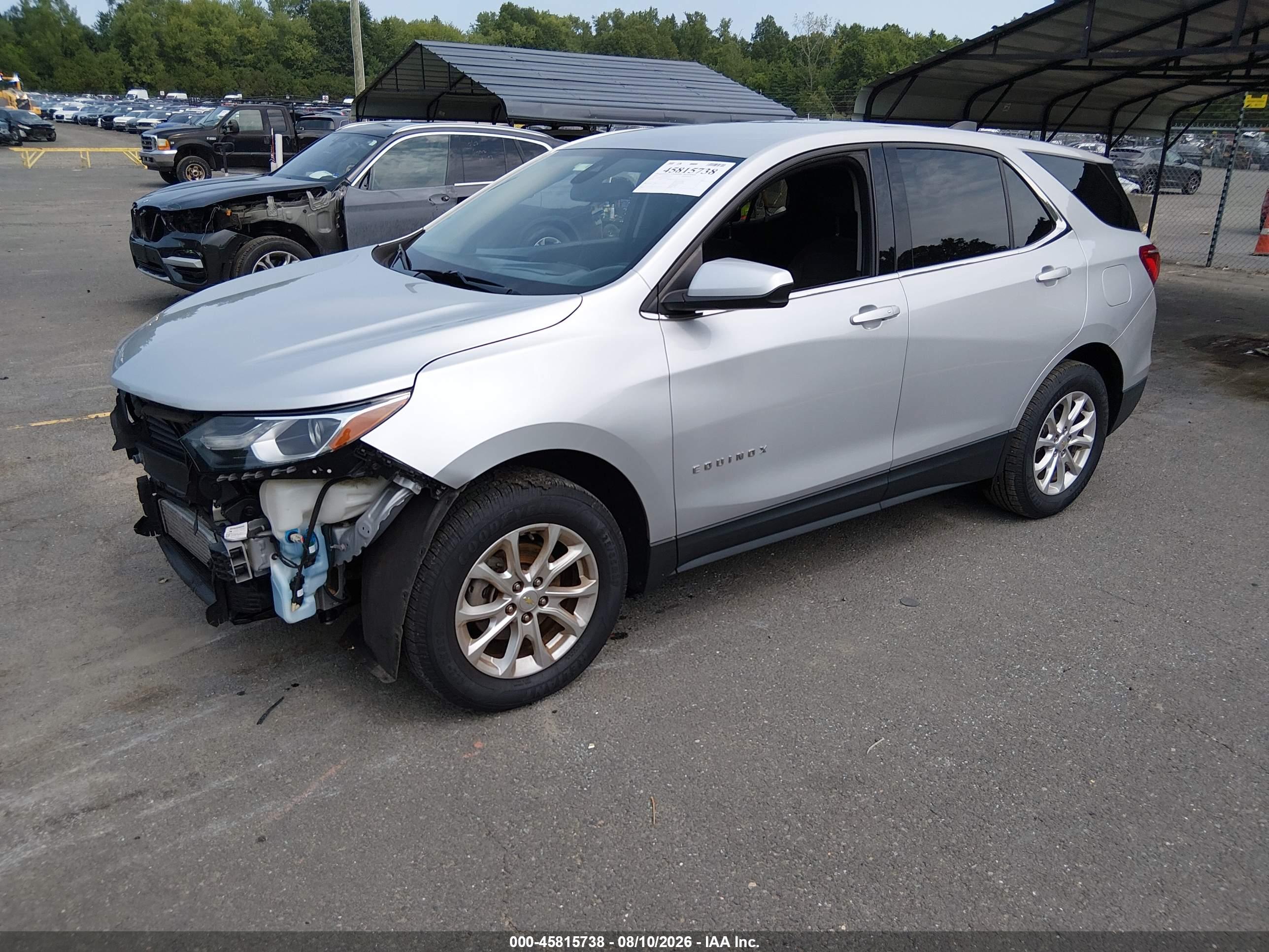2020 CHEVROLET EQUINOX AWD LT 1.5L TURBO — I2