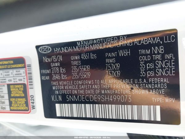 2025 HYUNDAI TUCSON LIMITED