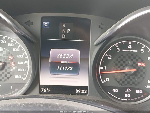 2017 MERCEDES-BENZ AMG GLC 43 4MATIC