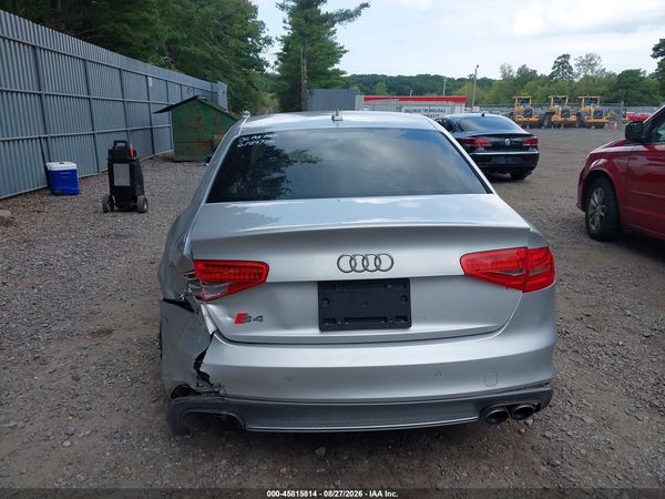 2014 AUDI S4 3.0T PREMIUM PLUS
