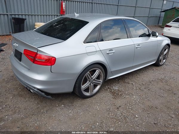 2014 AUDI S4 3.0T PREMIUM PLUS