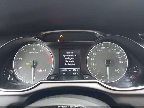 2014 AUDI S4 3.0T PREMIUM PLUS