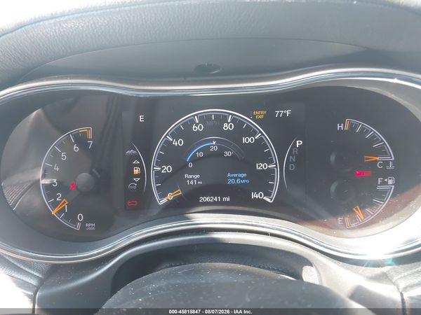 2016 JEEP GRAND CHEROKEE OVERLAND