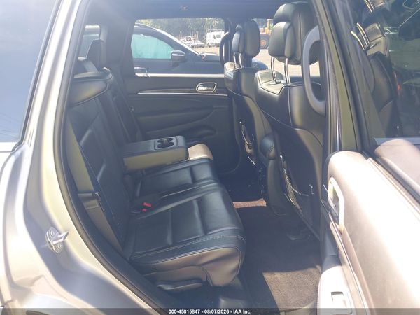 2016 JEEP GRAND CHEROKEE OVERLAND