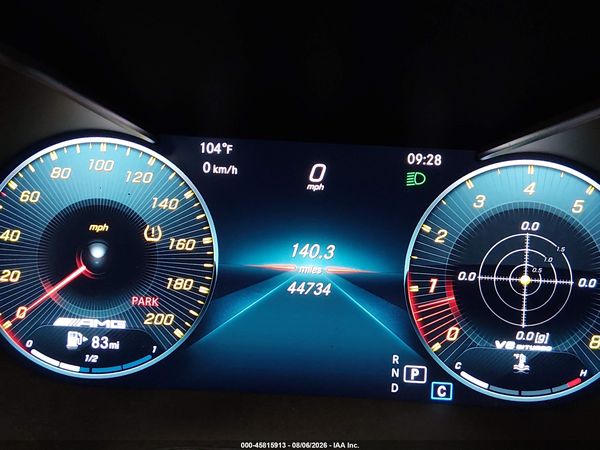2019 MERCEDES-BENZ AMG C 63 S