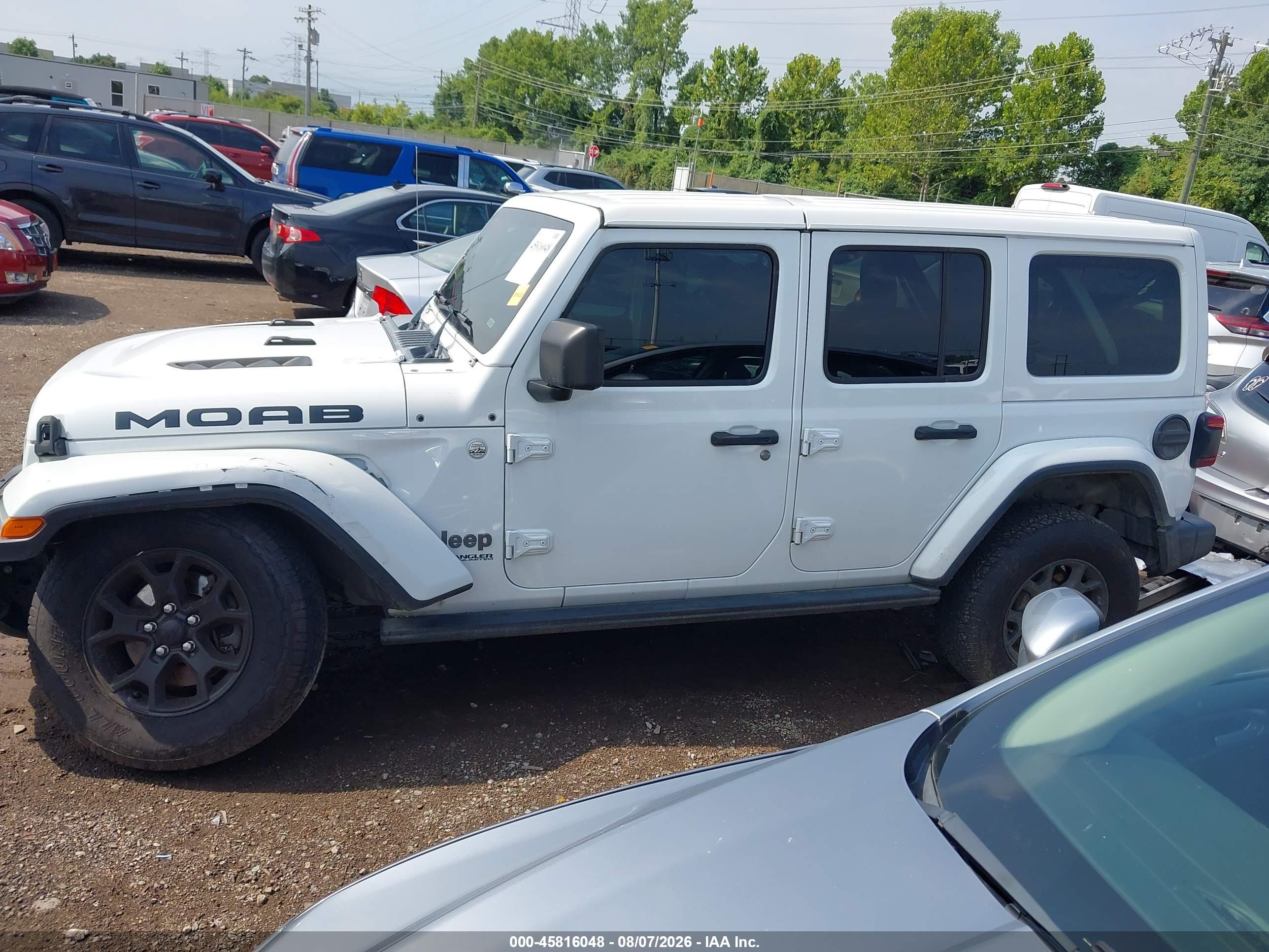 2019 JEEP WRANGLER UNLIMITED MOAB 4X4