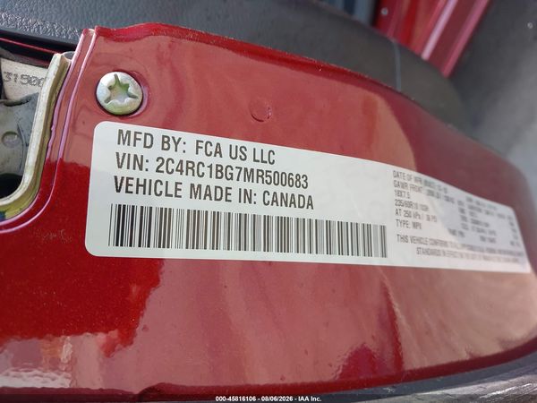 2021 CHRYSLER PACIFICA TOURING L