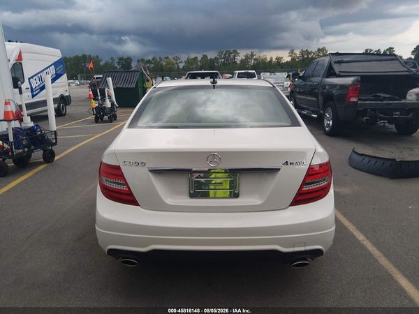 2012 MERCEDES-BENZ C 300 SPORT 4MATIC
