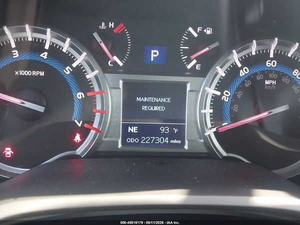 2016 TOYOTA 4RUNNER TRAIL
