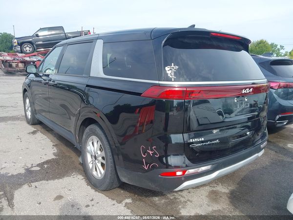 2022 KIA CARNIVAL MPV LX SEAT PACKAGE