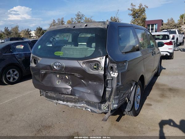 2017 TOYOTA SIENNA L 7 PASSENGER