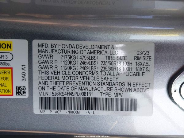 2023 HONDA CR-V EX AWD