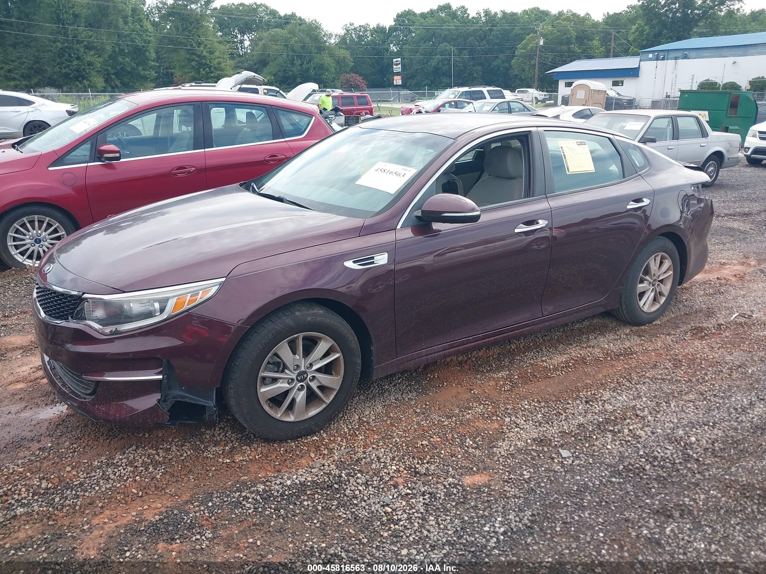 2016 KIA OPTIMA LX