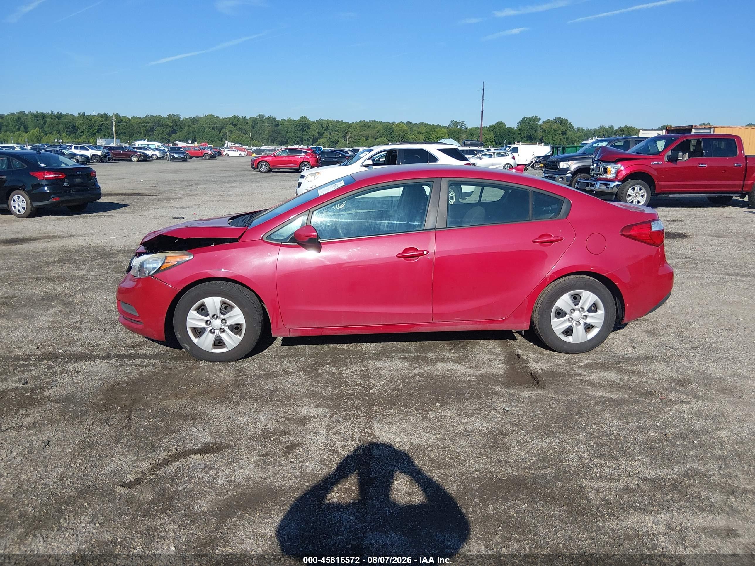 2016 KIA FORTE LX