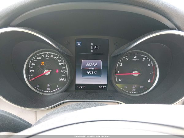 2015 MERCEDES-BENZ C 300 4MATIC