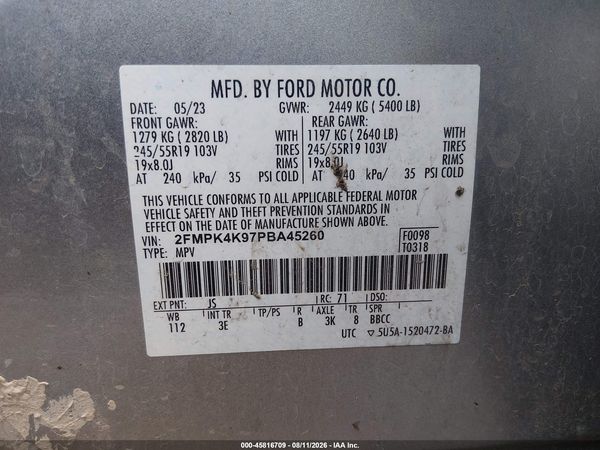 2023 FORD EDGE TITANIUM