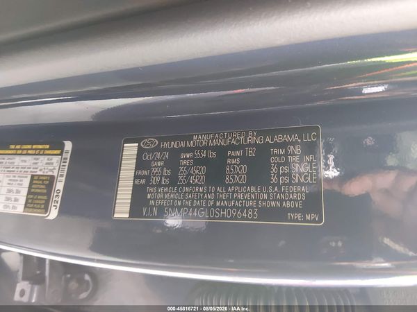 2025 HYUNDAI SANTA FE LIMITED
