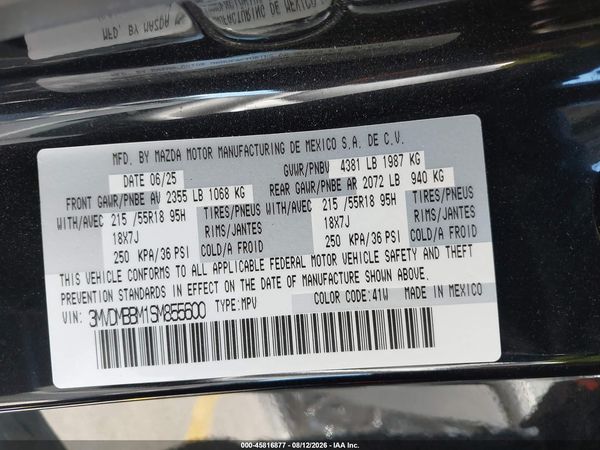 2025 MAZDA CX-30 2.5 S SELECT SPORT