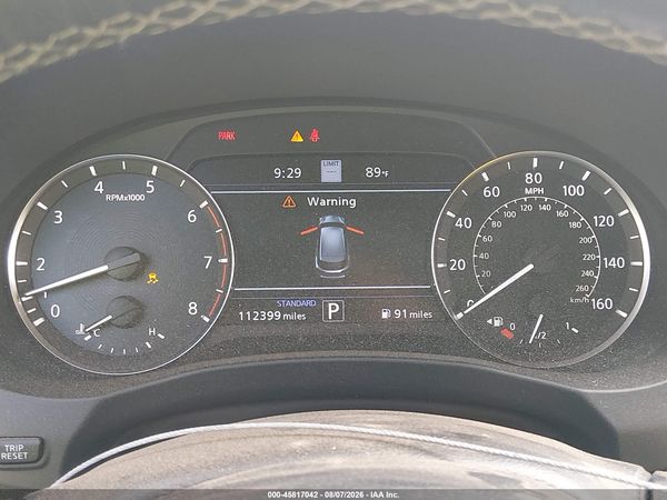 2021 INFINITI QX50 SENSORY