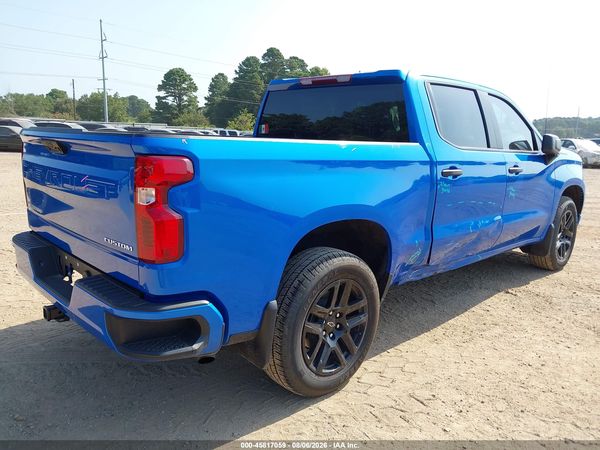 2025 CHEVROLET SILVERADO 1500 2WD  SHORT BED CUSTOM — I4