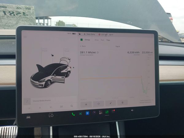 2019 TESLA MODEL 3 LONG RANGE/PERFORMANCE