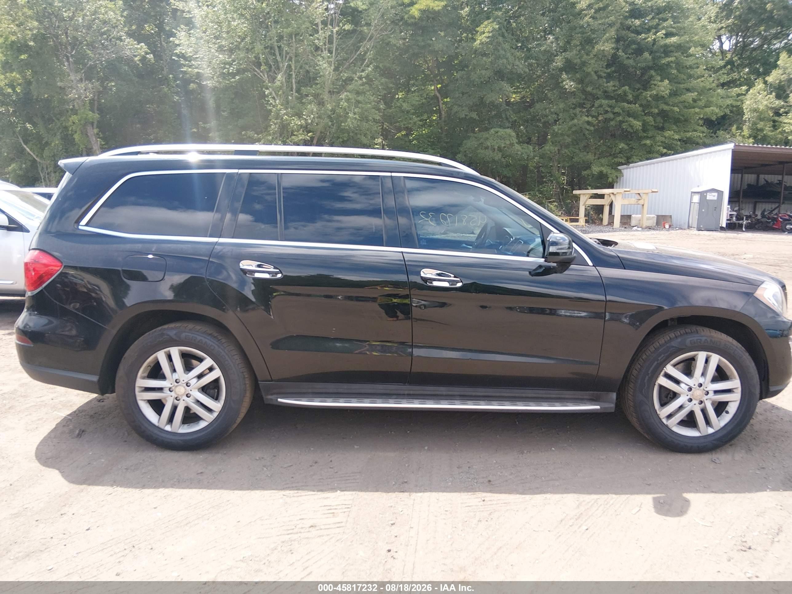 2013 MERCEDES-BENZ GL 450 4MATIC