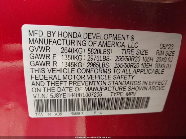 2024 ACURA MDX TECHNOLOGY PACKAGE