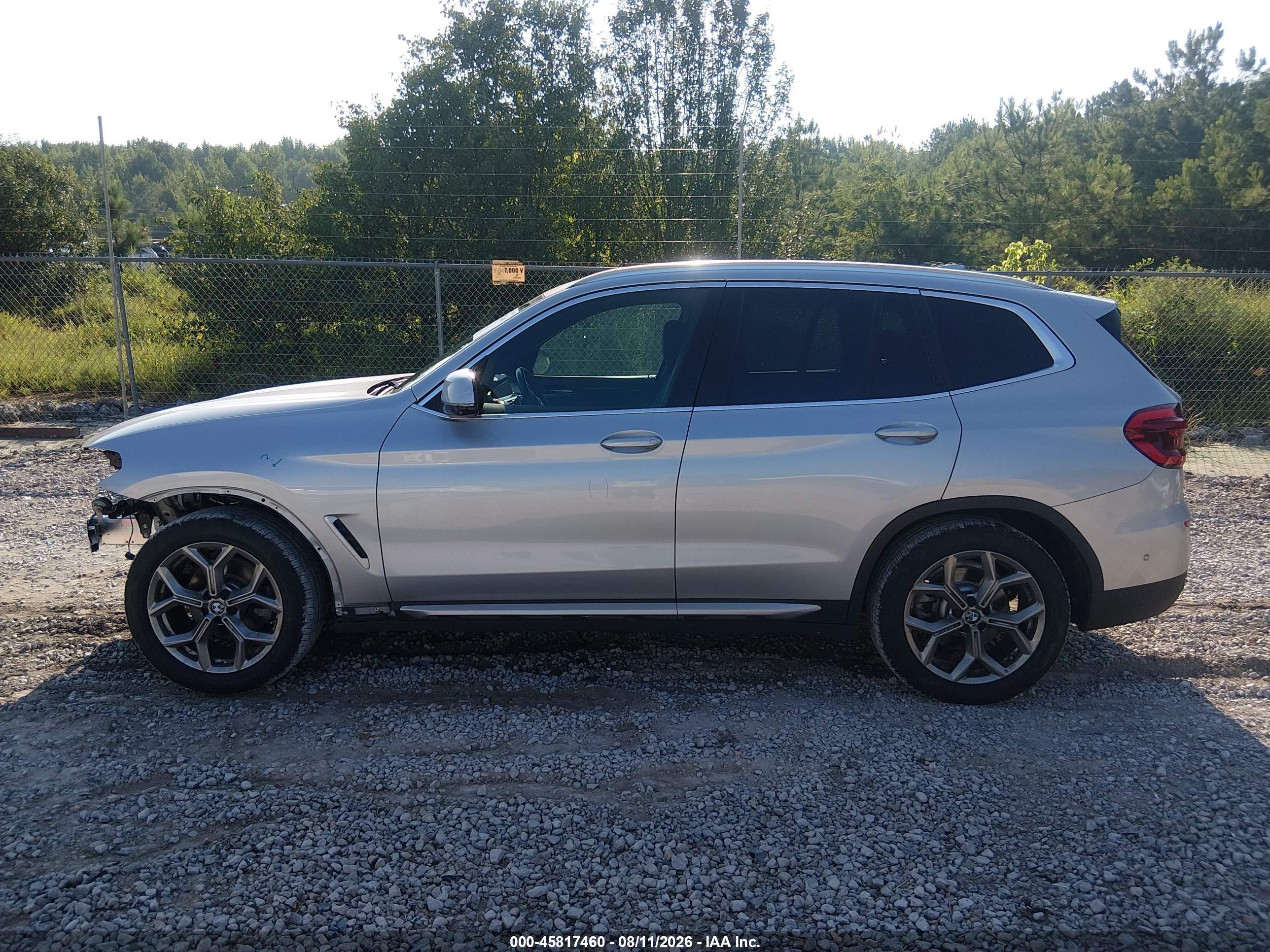 2021 BMW X3 SDRIVE30I