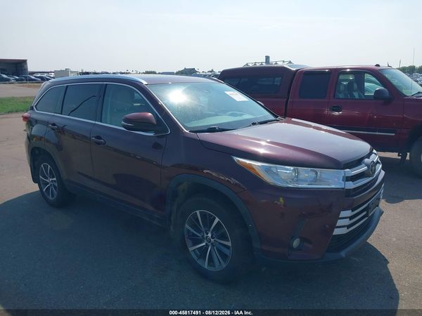 2019 TOYOTA HIGHLANDER XLE